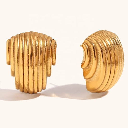 Amaira Gold Earrings - Coco & Cali