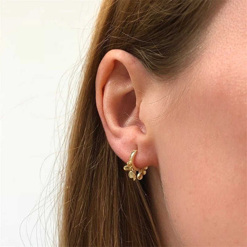 Sarah Mini Hoop Earrings - Coco & Cali