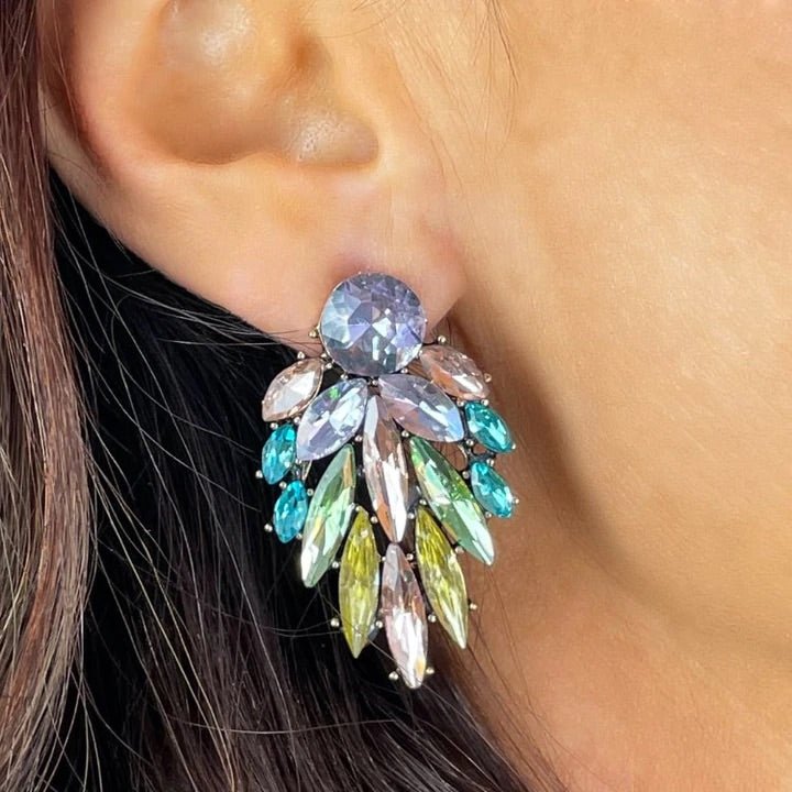 Venus Rhinestone Earrings - Coco & Cali